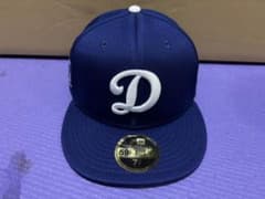 New Era 59FIFTY ネイビーキャップ 7 8/3 ドジャースのサムネイル