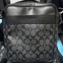 COACH シグネチャー ショルダーバッグ ブラックのサムネイル