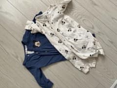 H&M ベビー ロンパース ミッキー 2点セットのサムネイル
