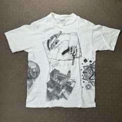 90s M.C.Escher tシャツ usa製 マルチプリント アートのサムネイル