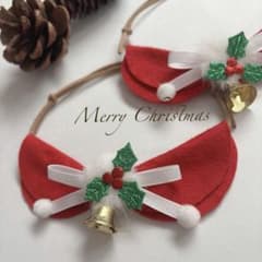 クリスマスNO1☆フェルトトリミングチョーカー10本＋本 - メルカリ