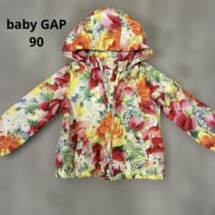 baby GAP ベビーギャップ 花柄 ウィンドブレーカー 2yearsのサムネイル