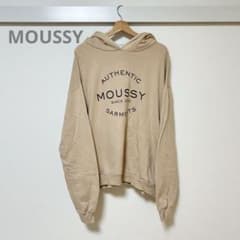 MOUSSY ベージュ フード付きパーカーのサムネイル