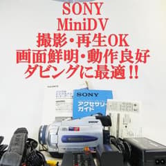 ソニー DCR-TRV18【動作確認済】MiniDVビデオカメラ ダビングに最適