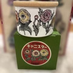 新品未使用 ヒグチユウコ 眼花 陶器キャニスター S size - メルカリ