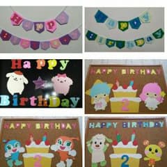 誕生日☆壁面☆アルバム用飾り 誕生日☆壁面☆アルバム用飾り - メルカリ