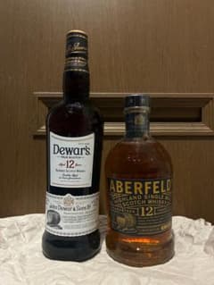 【1週間限定価格】アバフェルディ12年＆旧 デュワーズ12年 2本セット 1週間限定価格】アバフェルディ12年＆旧 デュワーズ12年 2本セット