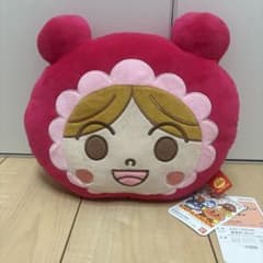 新品未使用　アンパンマン　顔型クッション　赤ちゃんマンのサムネイル