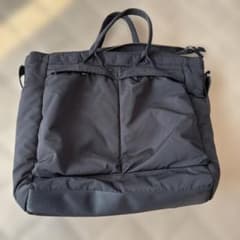 UNIQLO C 2WAYユーティリティバッグ　黒のサムネイル