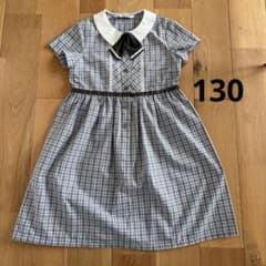 CHOPIN deux チェック柄ワンピース 130