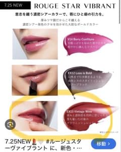 KANEBO ルージュスターヴァイブラント EX13のサムネイル