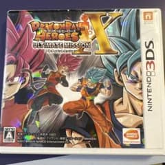 ドラゴンボールヒーローズ アルティメットミッションX 3DSのサムネイル