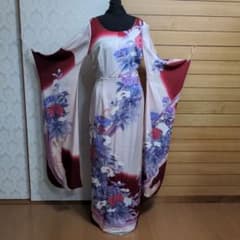 着物リメイクロングドレスのサムネイル