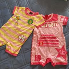 BABYDOLL♪ロンパース2枚セットのサムネイル