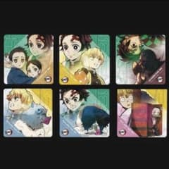 鬼滅の刃 ufotable cafe 第三期 特典コースター 6種コンプセット