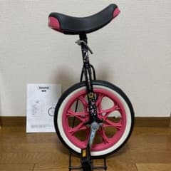 一輪車 14インチ ピンク 子ども用 スタンド付き - メルカリ