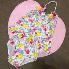 水着 アロハ パイナップル 花柄 ビキニのサムネイル