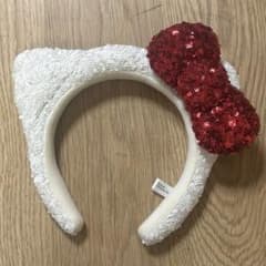 USJ ハローキティ カチューシャ スパンコールのサムネイル