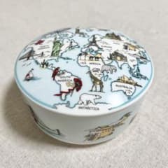 ティファニー　世界地図　小物入れ　陶器 ティファニー 世界地図 小物入れ 陶器 | Mercari