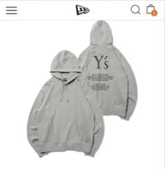 裏毛　プルオーバーフーディー Y's NEW ERA FW24 グレーのサムネイル