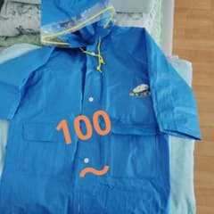 100〜120センチ☆sanrio新幹線レインコートとバッグセットのサムネイル