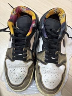 Air Jordan 1 ホワイト/ブラック/ゴールド US 9のサムネイル