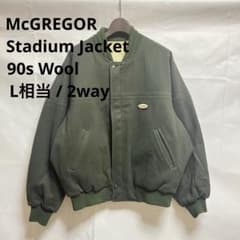 McGREGOR スタジャン ダークグリーン 80〜90s リバーシブル - メルカリ