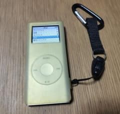 美品・初期化済】iPod nano 第2世代 シルバー 4GB おまけケース付