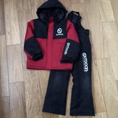 OUTDOOR PRODUCTS スキーウェア 上下セット 140cmのサムネイル