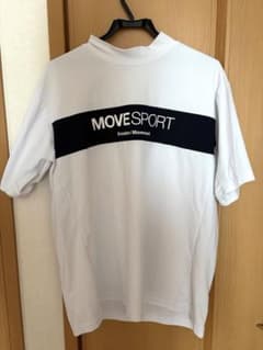 モ*ナ様 DESCENTE MOVE SPORT 半袖シャツ ホワイトのサムネイル