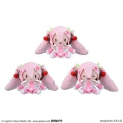 初音ミクシリーズふわぷちミニぬいぐるみ“桜ミク”　タグ付き