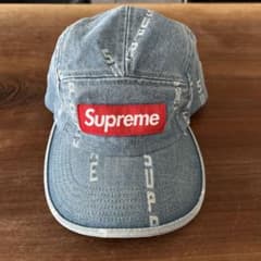 Supreme デニムキャップ ダメージ加工のサムネイル