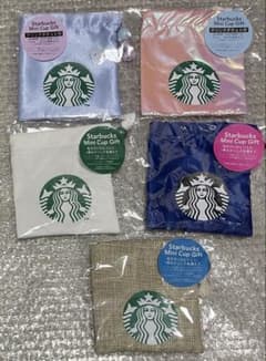 スターバックス 巾着 5枚セット STARBUCKSのサムネイル