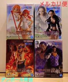 フィギュア ワンピース THE出航 エース ナミ クロコダイル ロビン