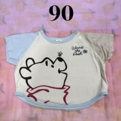 곰의 푸 씨 T 셔츠 90 사이즈