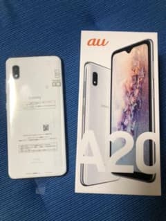 SIMフリー【新品】Galaxy A20 ホワイト ブラック 32 GBのサムネイル