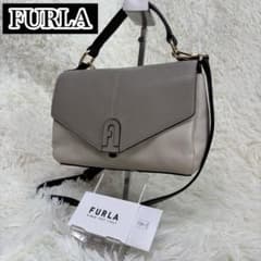 FURLA フルラ ダフネ トップハンドル 2way ハンドバッグ グレージュ 