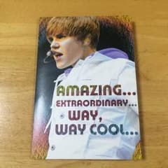 Justin Bieber 日本未発売！メッセージカードのサムネイル