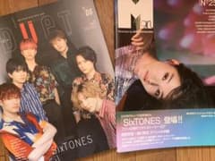 SixTONES 表紙、特集duet +SixTONES 特集　mgirlのサムネイル