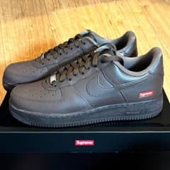 新品 26.5 シュプリーム AF1 ブラウン エアフォース1 nike こげ茶 