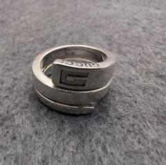 グッチ GUCCI スネーク スパイラル リング Gロゴ 10号 925 - メルカリ