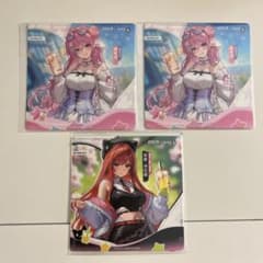 NIKKE 라피 도로시 coco 콜라보 코스터 중국 한정 3장 세트