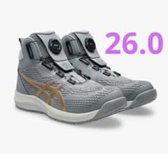 アシックス CP122 安全靴 ゴールド 限定 新品 BOA ボア 26.0 アシックス CP122 安全靴 ゴールド 限定 新品 BOA ボア 26.0 - メルカリ