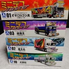 アオシマ ミニデコNEXT プラモデル 4種セット(メルカリ市期間中の価格です) アオシマ ミニデコNEXT プラモデル 4種セット(6/16までの価格です