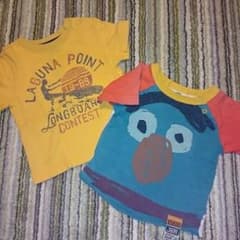 80㎝☆半袖Tシャツ2枚セットのサムネイル