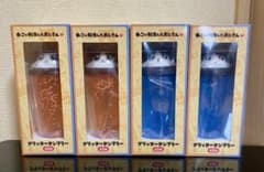 ねこに転生したおじさん　グリッタータンブラー　　4個セット　ブルー　オレンジ