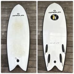 岩瀬様専用　NANUM サーフボード 5'6" ソフトボードのサムネイル