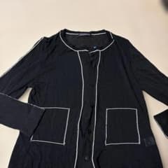 Lascolinas カーディガン ブラック 長袖