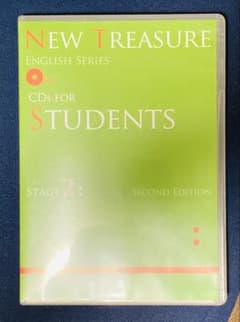 NEW TREASURE ENGLISH SERIES CD Stage 2 - メルカリ