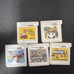 ニンテンドー3DS マリオソフト 5本セットのサムネイル